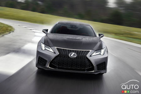 2021 Lexus RC F Track Edition, front