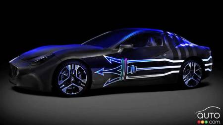 La futur Maserati GranTurismo Folgore électrique
