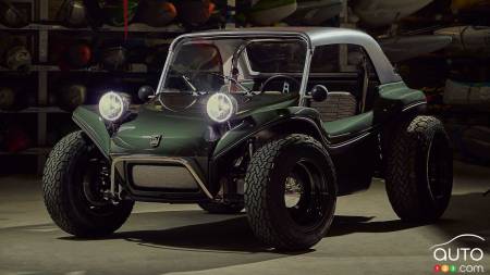 Meyers Manx, version 2022, trois quarts avant