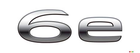 The 6e logo registered in Europe by Mazda