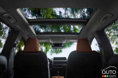 2023 Mazda CX-50, roof, from interior