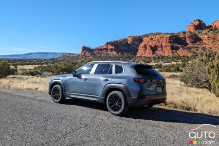 Goodyear Assurance tires on a Mazda CX-50