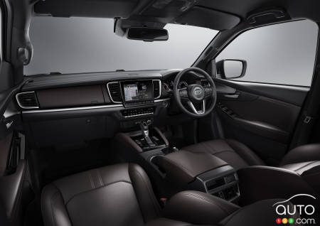 2021 Mazda BT-50, interior