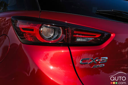 2020 Mazda CX-3, taillight