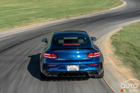 Mercedes-AMG C 63 Coupé (2022), arrière