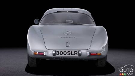 La Mercedes-Benz 300 SLR Uhlenhaut coupé, arrière