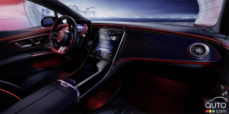 Mercedes-Benz EQS, interior