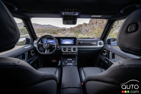 2025 Mercedes-Benz G 580, interior