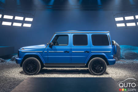 2025 Mercedes-Benz G 580, profile