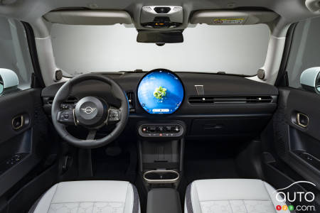 Interior of 2025 Mini Cooper