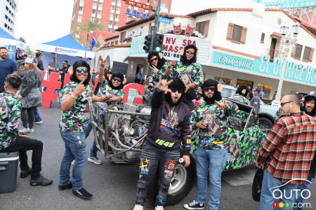 A group of participants in Mint 400