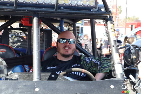 A participant in the Mint 400