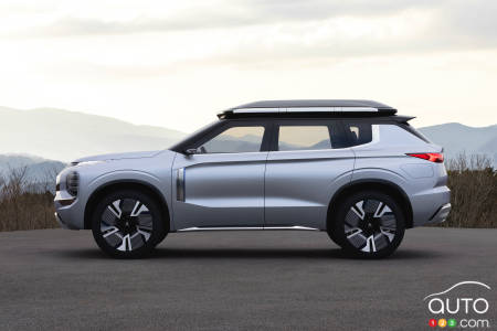 Prototype Mitsubishi Outlander Engelberg Tourer, profil
