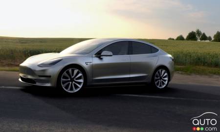 La nouvelle berline Tesla Model 3