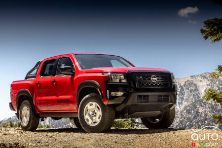 Exterior design of the 2024 Nissan Frontier