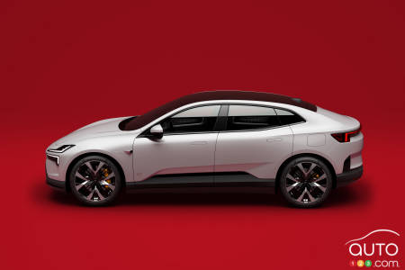 Polestar 4, de profil