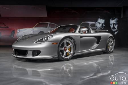 Porsche Carrera GT, trois quarts avant