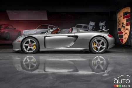 Porsche Carrera GT, profile