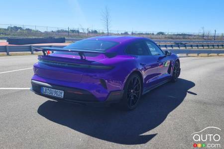 2025 Porsche Taycan Turbo GT, test drive