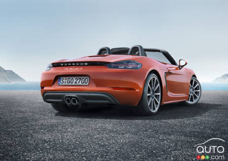 Porsche 718 Boxster S, arrière