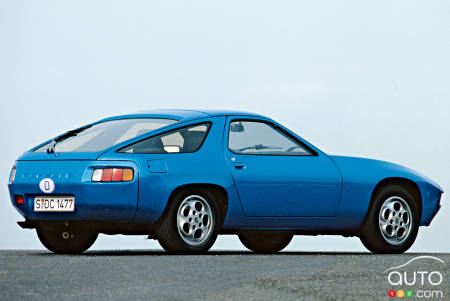 Porsche 928 1978, trois quarts arrière