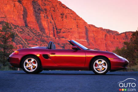 Porsche Boxster S, profile