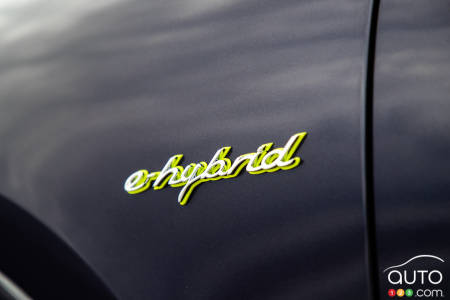 Porsche Cayenne E-Hybrid, écusson