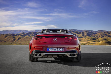 Mercedes-AMG CLE 53 Cabriolet 2025, arrière