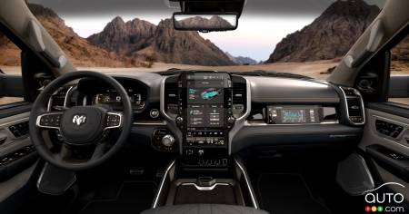 2025 Ram 1500 REV, interior