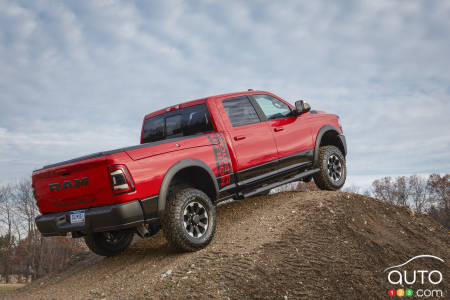 Ram 2500 Power Wagon, three-quarters rear