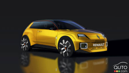 Renault 5 concept, three-quarters front