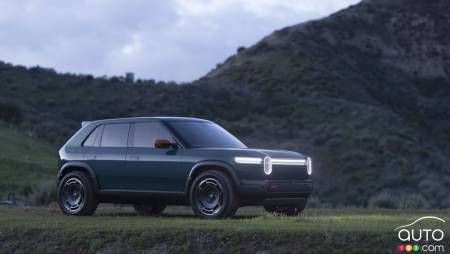 Exterior design of Rivian R3X