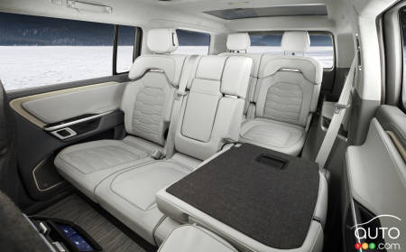 The Rivian R1S, interior