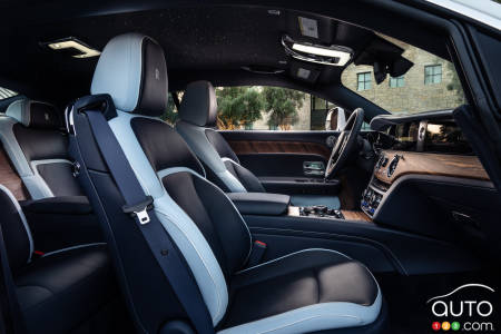 The Rolls-Royce Spectre, interior