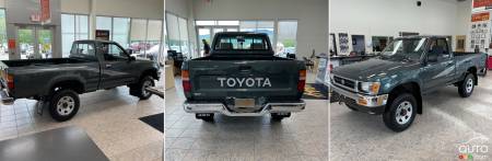 Up for sale, a 1993 Toyota pickup with only 135 km on it | Car News