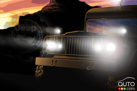 Un camion militaire M715