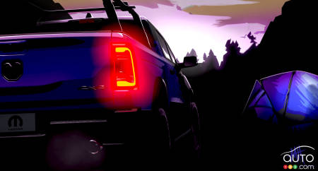 Une camionnette Ram 1500
