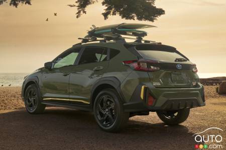 2024 Subaru Crosstrek - Three-quarters rear