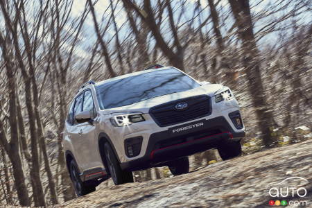 2021 Subaru Forester, front