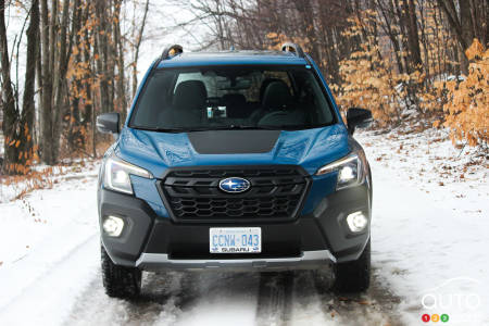 Front of 2022 Subaru Forester Wilderness