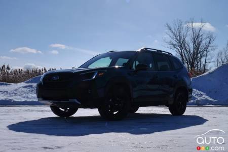 Front of 2022 Subaru Forester Wilderness