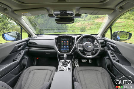 Subaru Crosstrek 2024 (Japon), intérieur