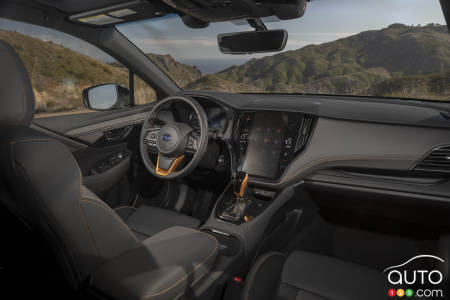 2022 Subaru Outback Wilderness, interior