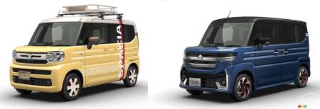 Suzuki Spacia and Spacia Custom concepts
