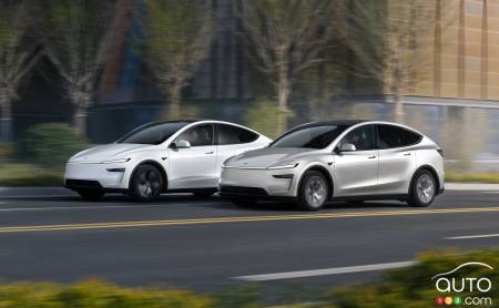 Les Tesla Model Y et Model Y L