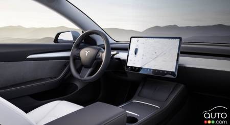 Tesla Model 3 - Intérieur