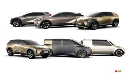 Toyota's six electric vehicle prototypes, fig. 2