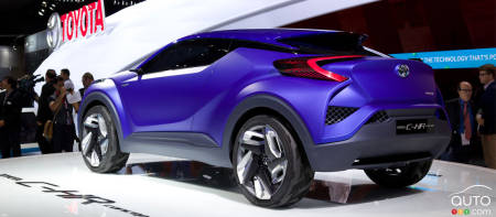 The Toyota C-HR Concept in Paris (2014)