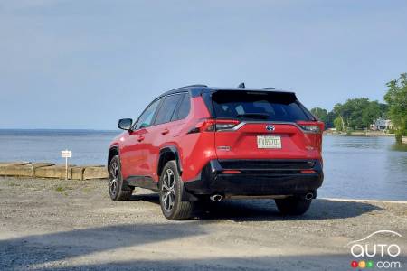 Toyota RAV4 Prime 2023/24 , arrière
