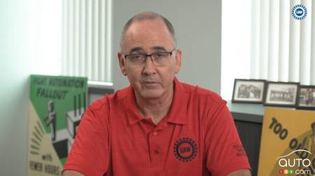 Shawn Fain, president of the UAW